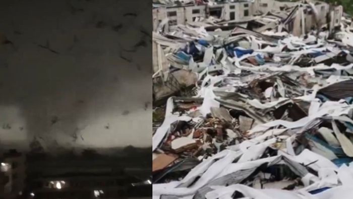 China: 5 dead, several injured after tornado rips through Guangzhou city