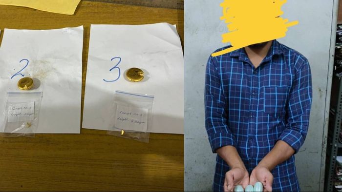 Anti-Smuggling Unit of Imphal Customs Division seizes smuggled gold valued at Rs 46 lakh.