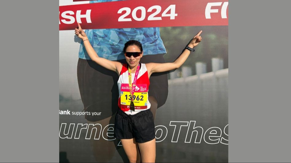 Sikkim's marathon girl, Phurba Tamang secures silver medal in World 10K Bengaluru marathon Sikkim's marathon girl, Phurba Tamang secures silver medal in World 10K Bengaluru marathon