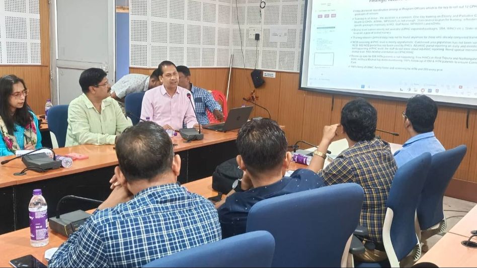 Tripura NHM to launch mass campaign from May 3 to register people under ABHA Tripura NHM to launch mass campaign from May 3 to register people under ABHA