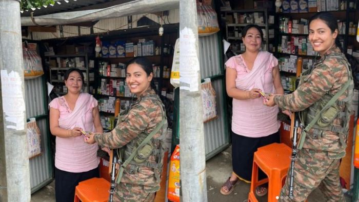 Khushboo Patani, Disha Patani's sister, shares 'Army life' throwback snap from Manipur