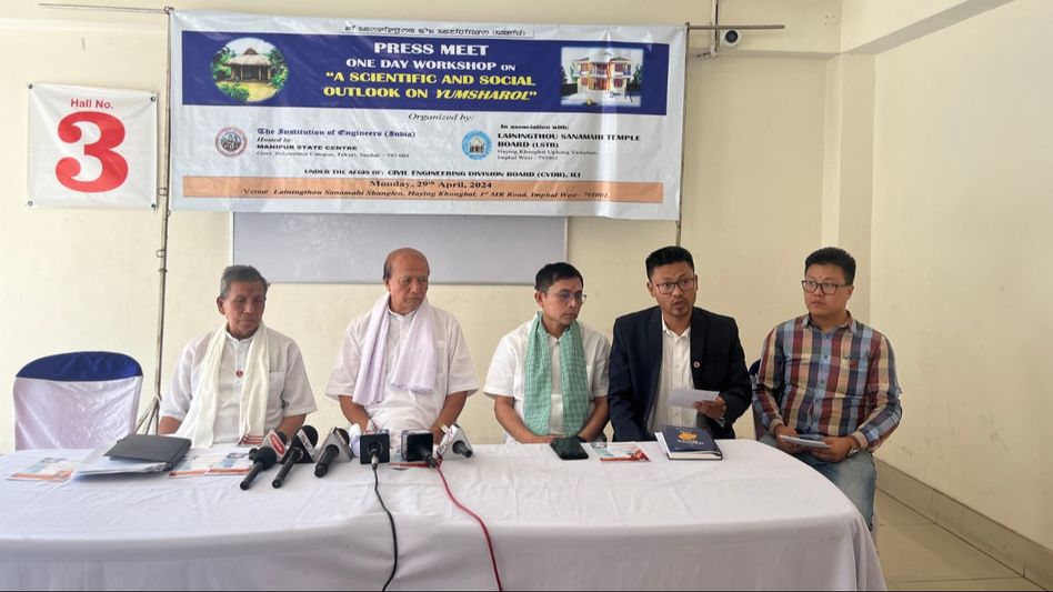 Manipur: Workshop on Meitei community's traditional style of housing 'Yumsharol' to be held on May 25 Manipur: Workshop on Meitei community's traditional style of housing 'Yumsharol' to be held on May 25