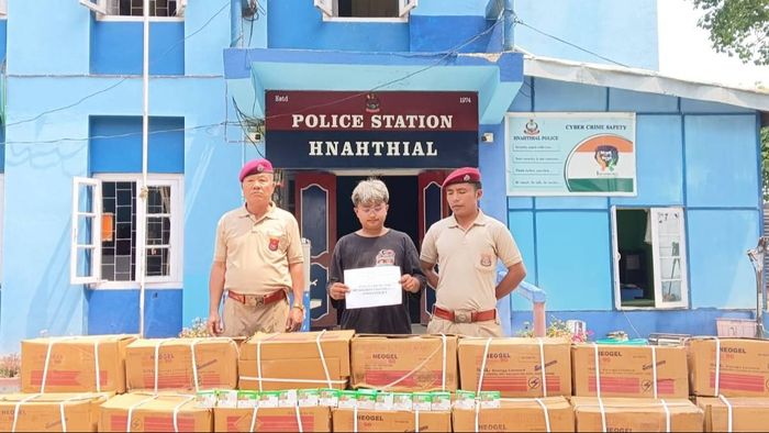 Mizoram police seize explosives bound for Myanmar; one arrested