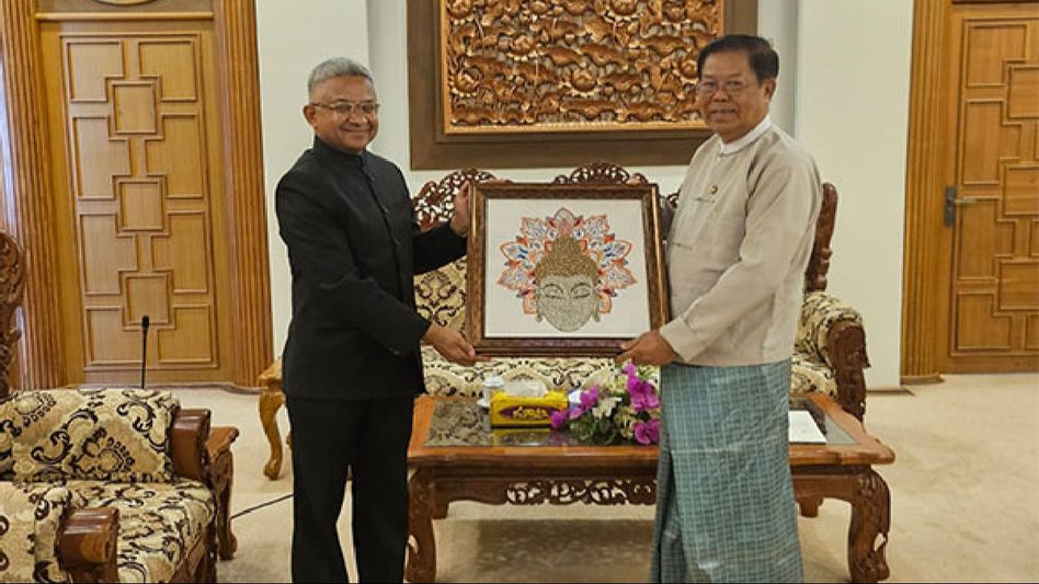 Indian Ambassador meets Myanmar's Deputy PM, discusses multifaceted relations Indian Ambassador meets Myanmar's Deputy PM, discusses multifaceted relations