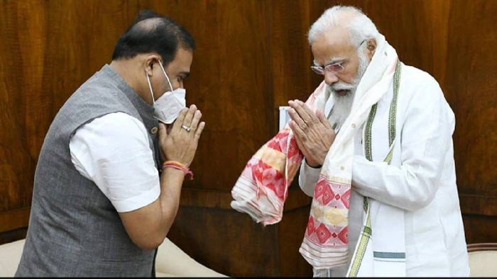 Assam CM labels PM Modi as Assamese Gamosa's brand ambassador