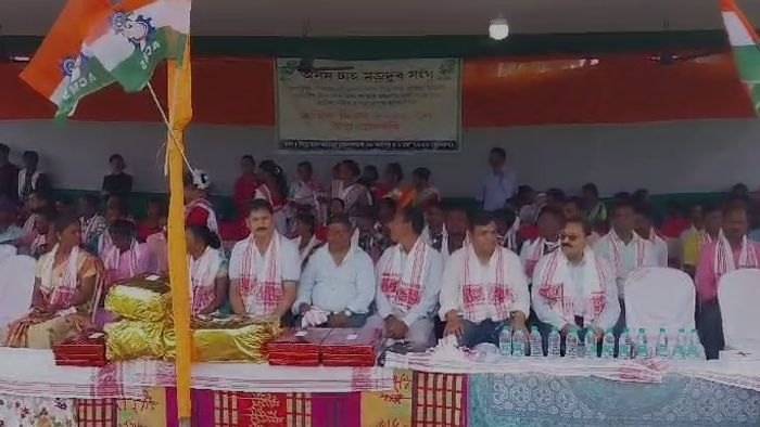 ACMS Margherita branch organizes International Worker's Day celebration at Ledo Tea Estate