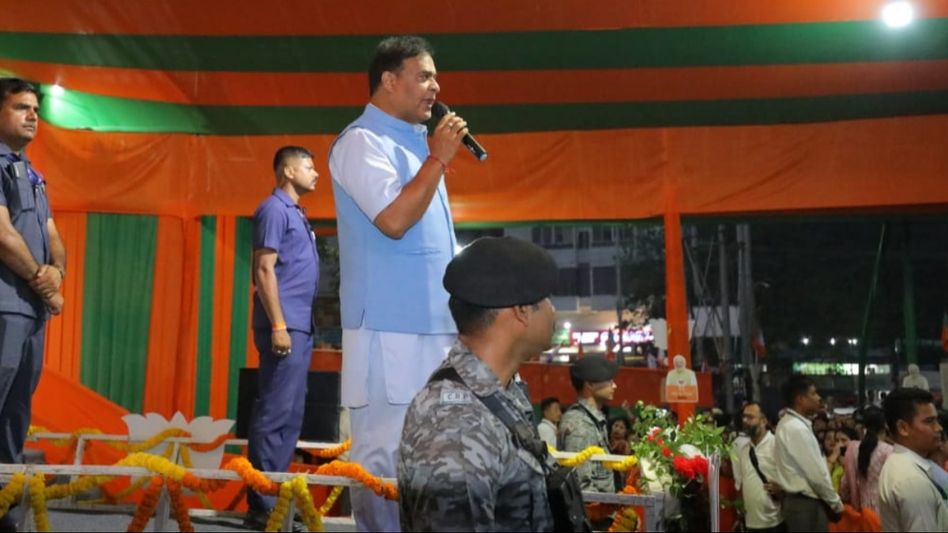 Over 90 per cent people from the Riverine area cast votes: Himanta Biswa Sarma Over 90 per cent people from the Riverine area cast votes: Himanta Biswa Sarma