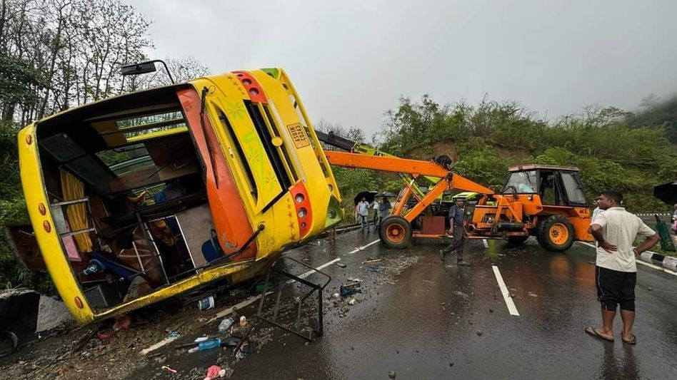 Assam: Fatal bus accident leaves 1 dead, several injured in Dima Hasao Assam: Fatal bus accident leaves 1 dead, several injured in Dima Hasao