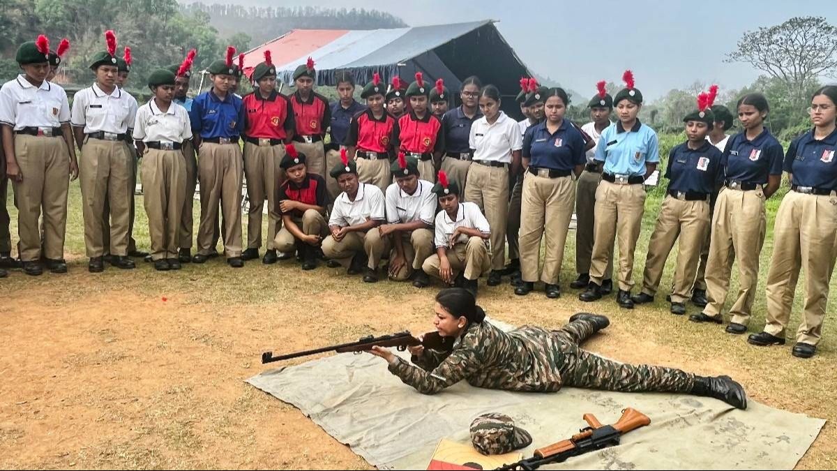 Assam: NCC girls successfully complete 10-day training camp in Narangi