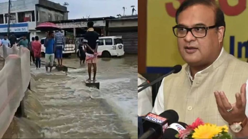 Assam CM Himanta Biswa Sarma monitors flood and landslide situation in Dima Hasao and Barak Valley Assam CM Himanta Biswa Sarma monitors flood and landslide situation in Dima Hasao and Barak Valley