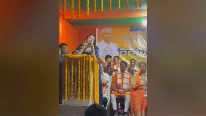 Assam CM's wife Riniki Bhuyan Sarma leads BJP campaign trail for Guwahati Lok Sabha candidate