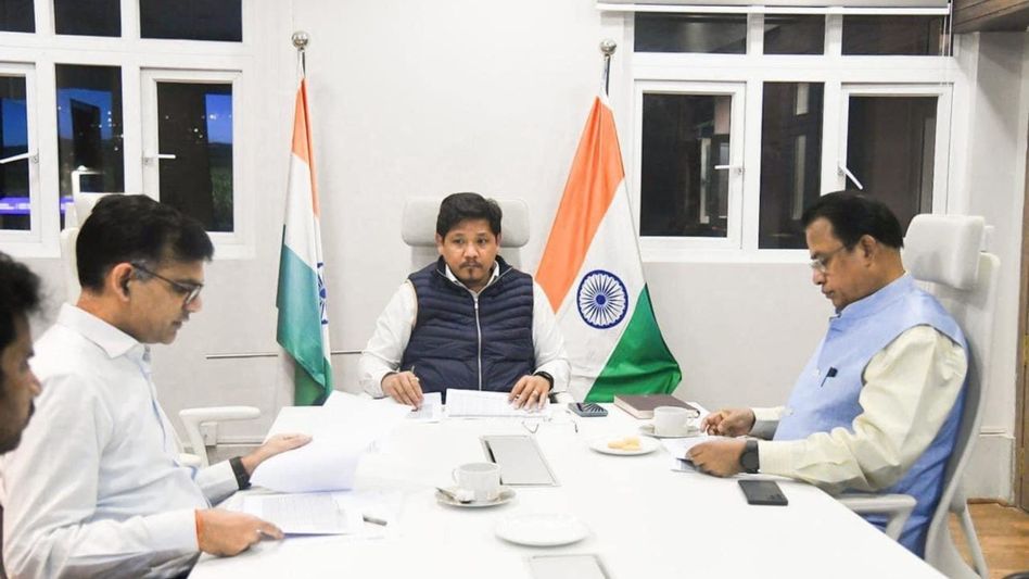 Meghalaya CM reviews progress of zoo construction spanning 72 hectares in Ri Bhoi Meghalaya CM reviews progress of zoo construction spanning 72 hectares in Ri Bhoi