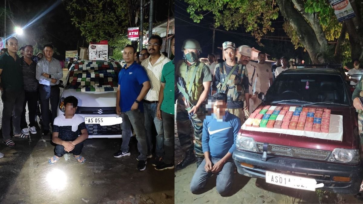 Assam Police seize drugs worth Rs 18 Crore, 5 arrested Assam Police seize drugs worth Rs 18 Crore, 5 arrested