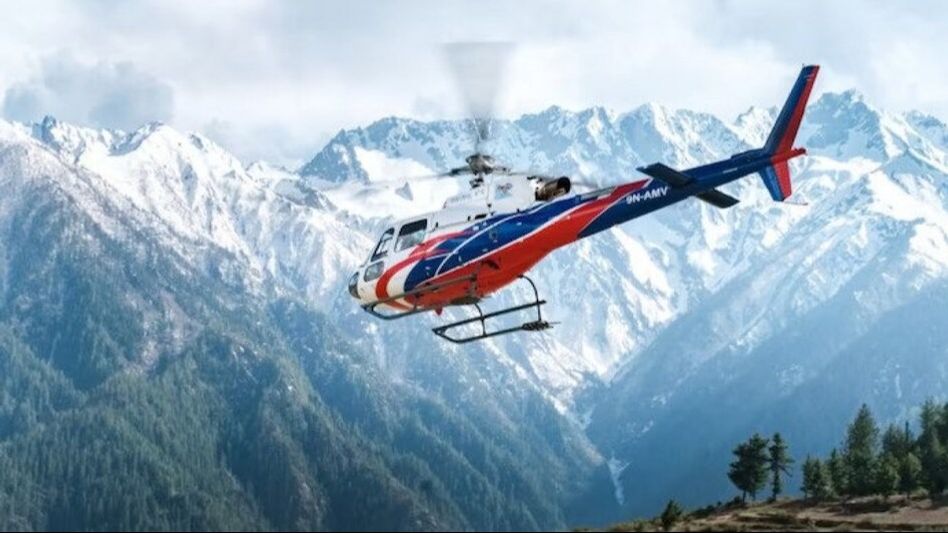 Helicopter tilts during landing in Maharashtra, pilot injured Helicopter tilts during landing in Maharashtra, pilot injured