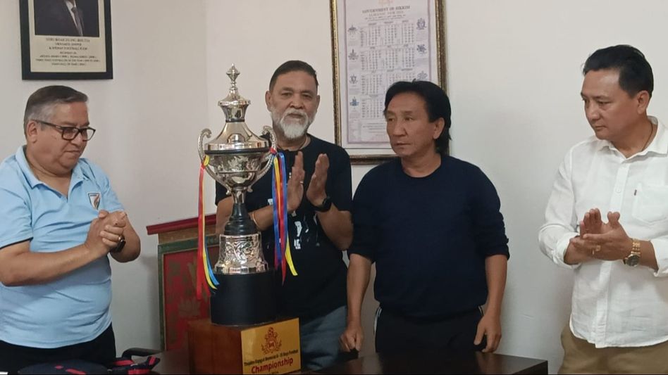 Sikkim Football Association announces under 15 boys tournament in honour of sports legend Thupden Rapgyal Sikkim Football Association announces under 15 boys tournament in honour of sports legend Thupden Rapgyal
