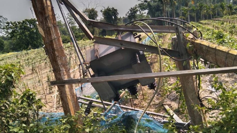 Tripura: Restoration efforts underway after storm destroys Rs 1.22 crore power infrastructure Tripura: Restoration efforts underway after storm destroys Rs 1.22 crore power infrastructure