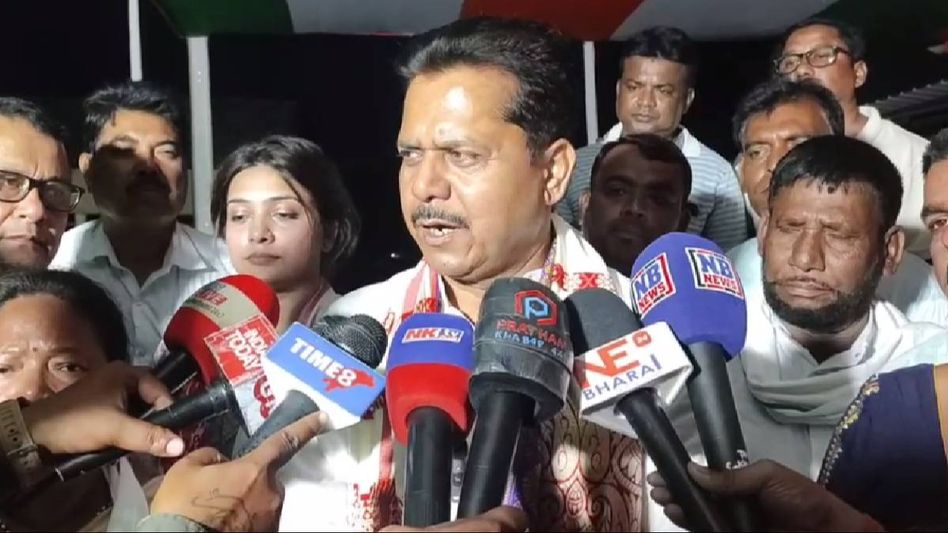 Assam: Congress prez Bhupen Borah takes jibe at Badruddin Ajmal, rules out support in Lok Sabha Elections Assam: Congress prez Bhupen Borah takes jibe at Badruddin Ajmal, rules out support in Lok Sabha Elections