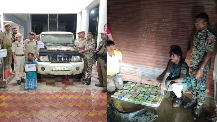 Assam: Heroin worth Rs 9.5 Cr seized in Cachar, two held