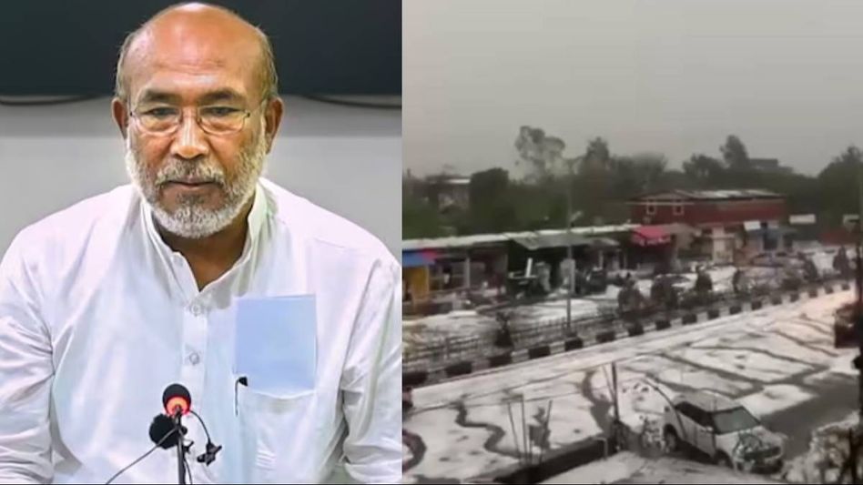 Manipur hailstorm: Chief Minister N Biren Singh assures assistance to victims; issues helpline numbers Manipur hailstorm: Chief Minister N Biren Singh assures assistance to victims; issues helpline numbers