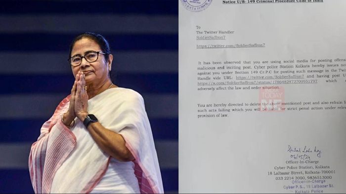 Kolkata Police issues notices to social media users over AI spoof video of Mamata Banerjee