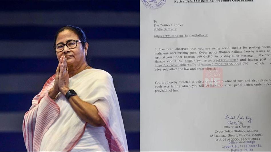 Kolkata Police issues notices to social media users over AI spoof video of Mamata Banerjee Kolkata Police issues notices to social media users over AI spoof video of Mamata Banerjee
