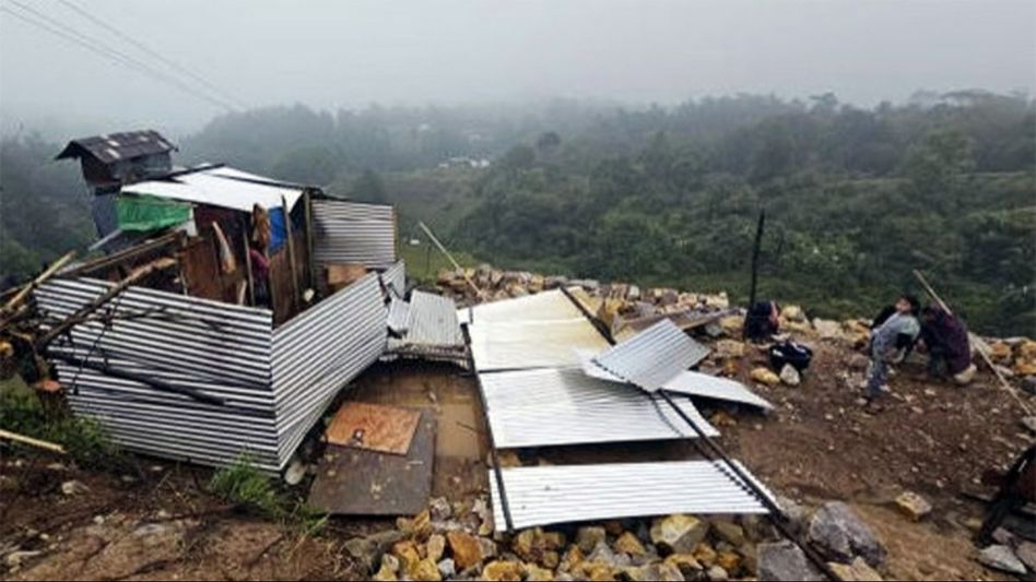 Over 480 houses damaged as rains, thunderstorms batter Meghalaya Over 480 houses damaged as rains, thunderstorms batter Meghalaya