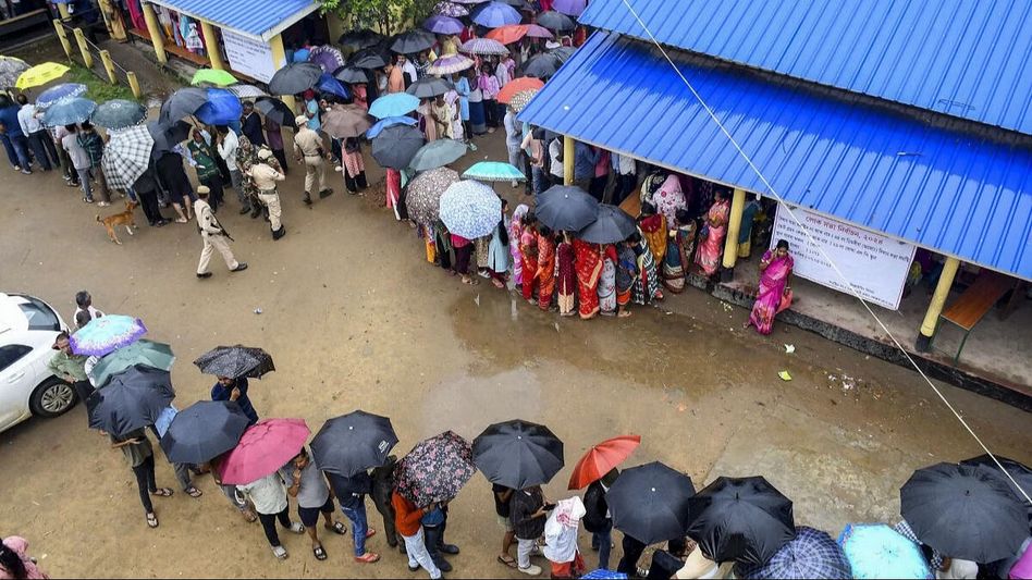Assam Lok Sabha elections 2024: Over 74 per cent polling for 4 LS seats till 5 PM Assam Lok Sabha elections 2024: Over 74 per cent polling for 4 LS seats till 5 PM