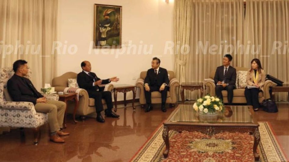 Nagaland: CM Neiphiu Rio calls on Japanese Ambassador Hiroshi Suzuki Nagaland: CM Neiphiu Rio calls on Japanese Ambassador Hiroshi Suzuki