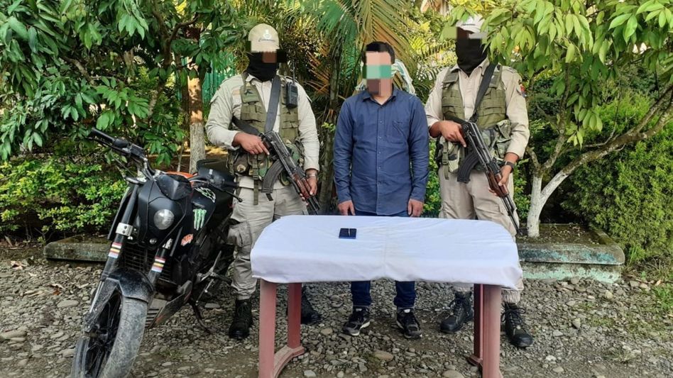 Manipur: Security forces nab NRFM cadre on charges of extortion in Imphal Manipur: Security forces nab NRFM cadre on charges of extortion in Imphal