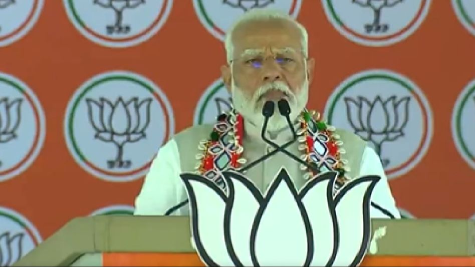 PM Modi targets Rahul Gandhi over Sam Pitroda's remark, says, "Shehzada's philosopher insulted people's skin colour" PM Modi targets Rahul Gandhi over Sam Pitroda's remark, says, "Shehzada's philosopher insulted people's skin colour"