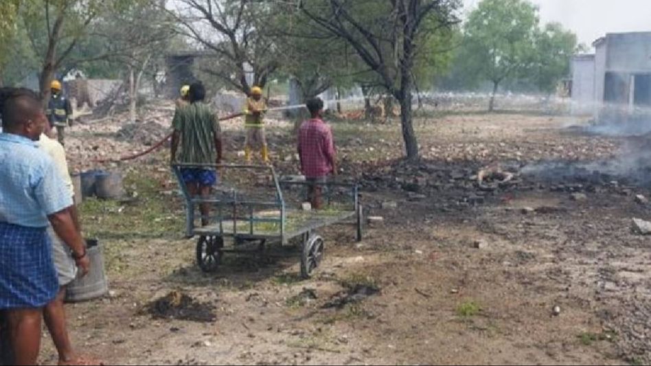 Tamil Nadu: Eight dead in fireworks factory explosion near Sivakasi Tamil Nadu: Eight dead in fireworks factory explosion near Sivakasi