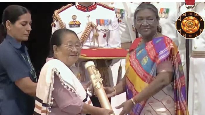NMA Founding President Sano Vamuzo Honored with Padma Shri