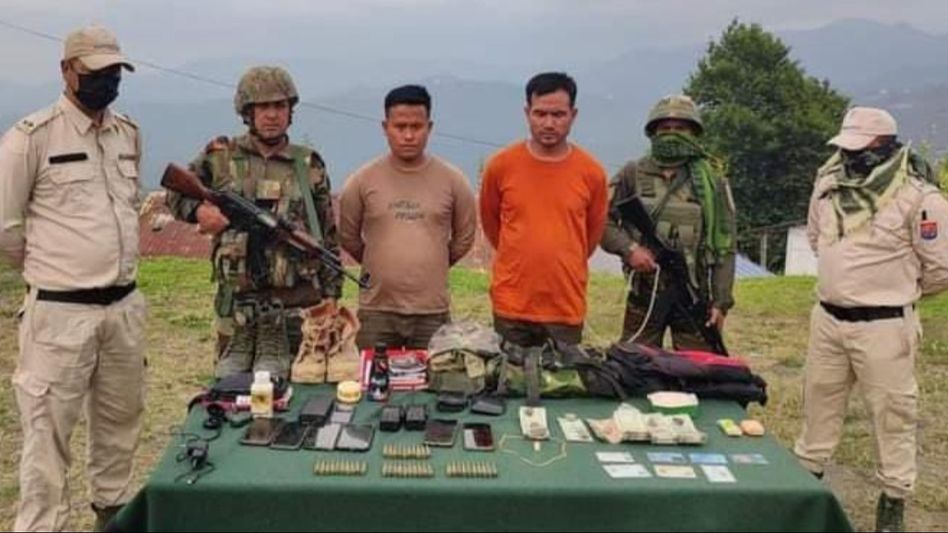 Manipur: Security forces arrest two suspected UNLF(K) cadres Manipur: Security forces arrest two suspected UNLF(K) cadres