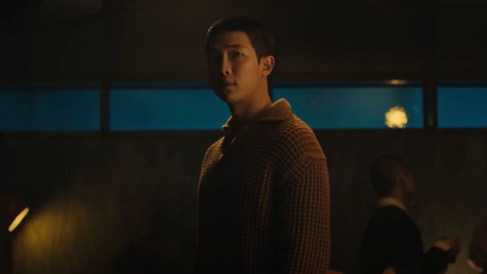 A still from the music video (Credit: Hybe)