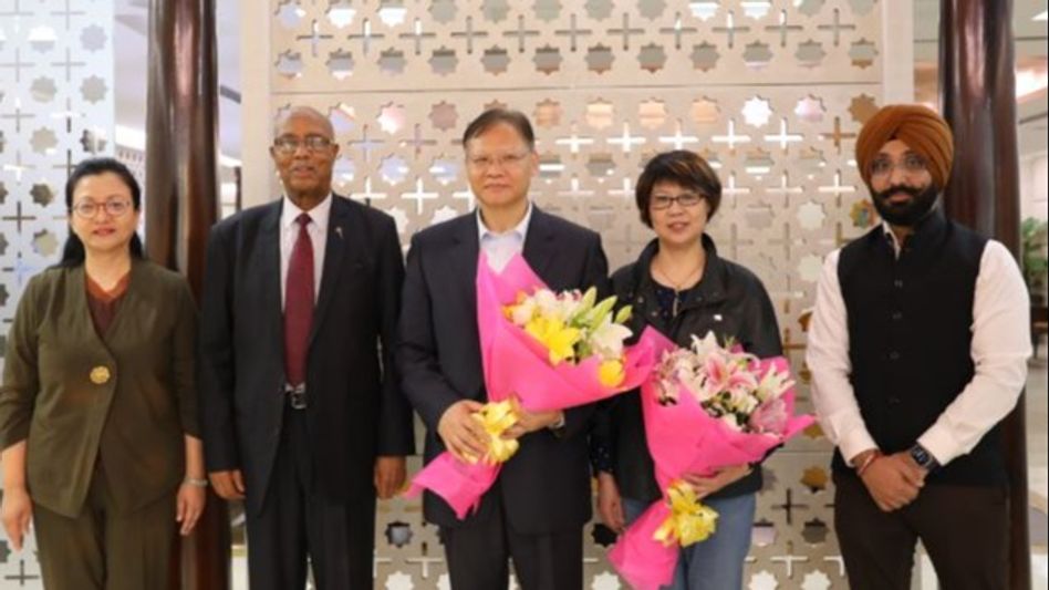 Newly appointed Chinese ambassador Xu Feihong assumes office in New Delhi Newly appointed Chinese ambassador Xu Feihong assumes office in New Delhi