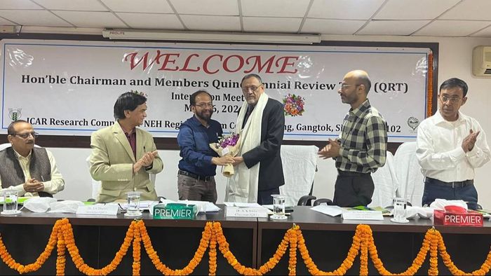 High Level Committee lauds ICAR Sikkim's progress towards sustainable agriculture