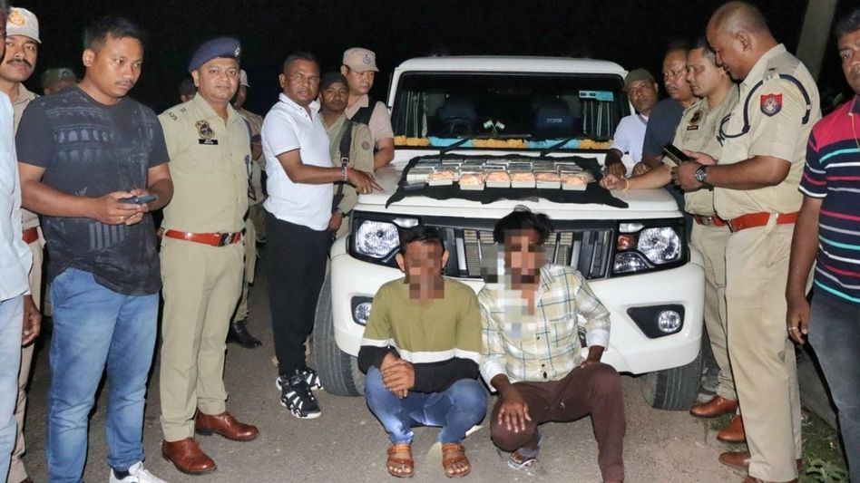 Assam: Police seize heroin worth Rs 7 crore in Cachar, 3 arrested Assam: Police seize heroin worth Rs 7 crore in Cachar, 3 arrested