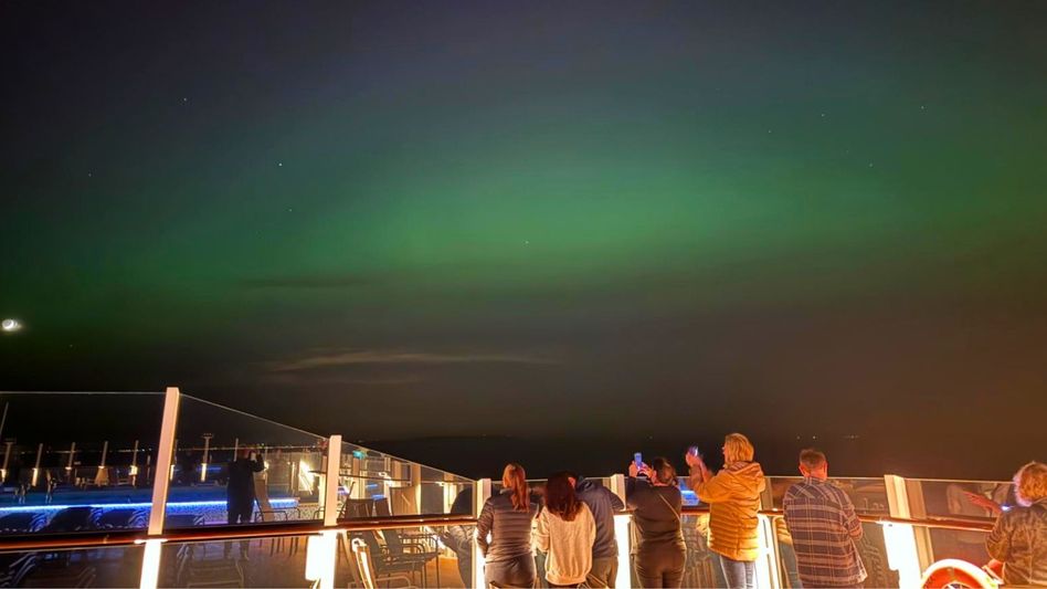Meghalaya seafarer witnesses Aurora Borealis amid most powerful solar storm in 20 years Meghalaya seafarer witnesses Aurora Borealis amid most powerful solar storm in 20 years
