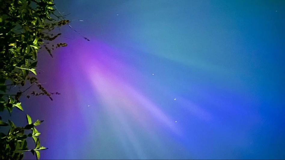 Ladakh: Hanle village witnesses Northern Lights Ladakh: Hanle village witnesses Northern Lights