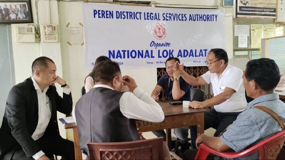 Nagaland: 223 cases across state resolved through National Lok Adalat  Nagaland: 223 cases across state resolved through National Lok Adalat