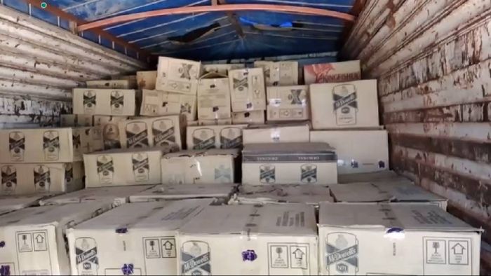 Major crackdown on illegal liquor transportation at Assam-Arunachal border