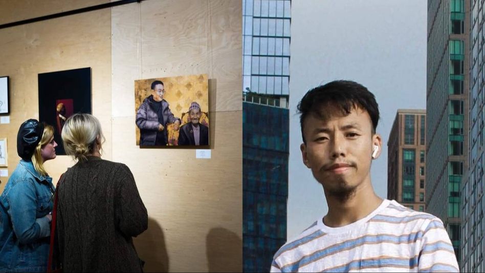 Sikkim: CM Tamang praises Deo Prasad Rai for painting exhibition held in London Sikkim: CM Tamang praises Deo Prasad Rai for painting exhibition held in London
