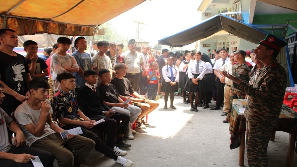 Sikkim: Indian Army's Trishakti Corps provides relief and medical aid in North Sikkim village Sikkim: Indian Army's Trishakti Corps provides relief and medical aid in North Sikkim village