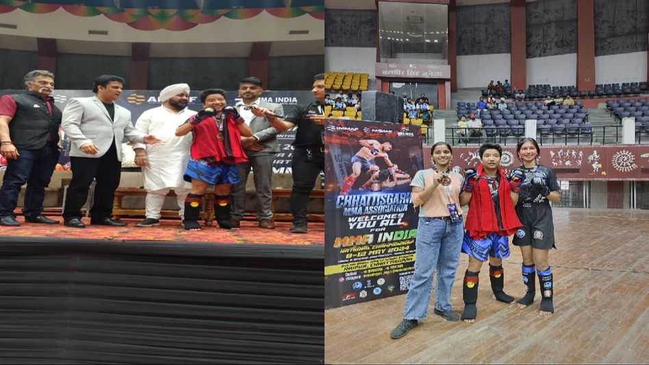 Arunachal's Asum Tamut clinches gold in 7th National Mix Martial Art Championship Arunachal's Asum Tamut clinches gold in 7th National Mix Martial Art Championship