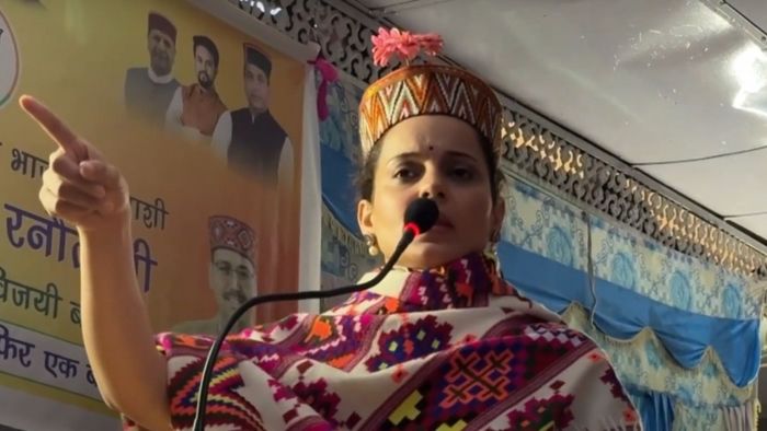 Kangana Ranaut calls for 'Hindu Rashtra' in Mandi campaign
