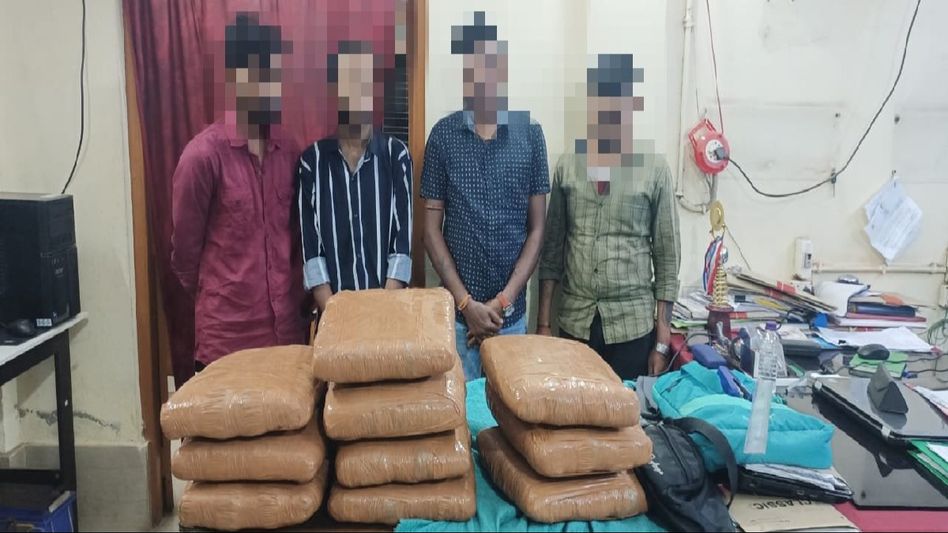 Tripura: 30 kg cannabis seized from Teliamura railway station, 4 arrested Tripura: 30 kg cannabis seized from Teliamura railway station, 4 arrested