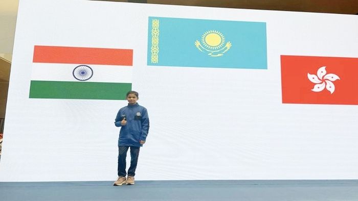 Historic Silver for Indian Gymnast Khandagale