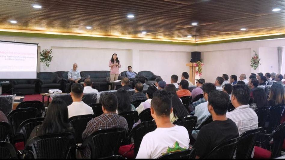 Sikkim: Training on election counting process begins at Soreng District Sikkim: Training on election counting process begins at Soreng District