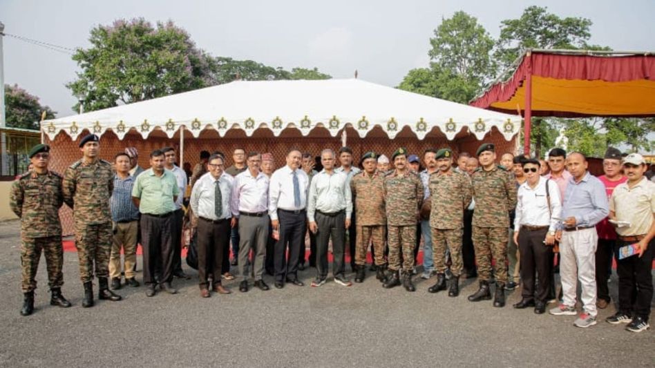 Ex-Servicemen Welfare department launches 'Samadhan Campaign' at Bengdubi Army Camp, Darjeeling Ex-Servicemen Welfare department launches 'Samadhan Campaign' at Bengdubi Army Camp, Darjeeling