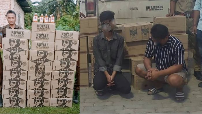 Assam Excise Department seized 40 cases of illegal liquor worth around 10.6 lakh